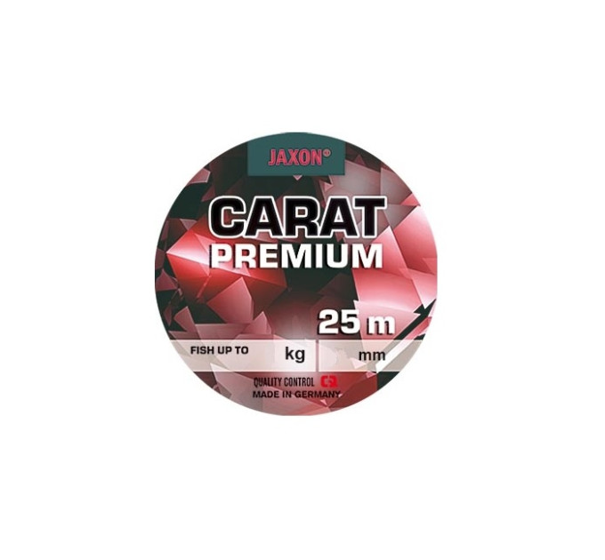 Волосінь Jaxon CARAT PREMIUM 0.14 25 m