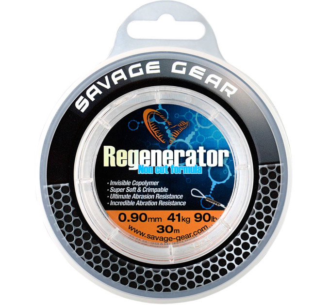 Поводковый материал Savage Gear Regenerator Mono 30M 1.05Mm 52Kg 114Lbs Clear
