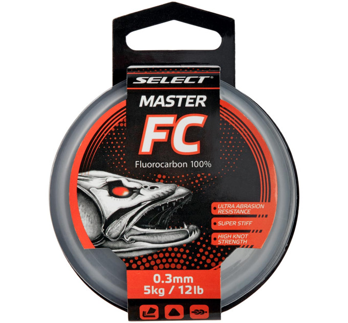 Флюорокарбон Select Master FC 20m 0.215mm 7lb/3.0kg
