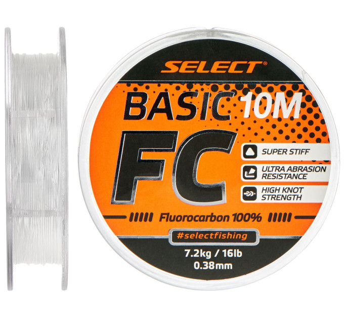 Флюорокарбон Select Basic FC 10m 0.28mm 10lb/4.3kg