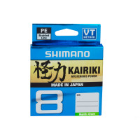 Шнур Shimano Kairiki 8 PE (Mantis Green) 150m 0.215mm 20.8kg