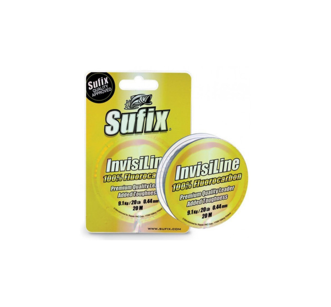 Жилка SUFIX INVISILINE 20M 0.24mm/7LB CLEAR