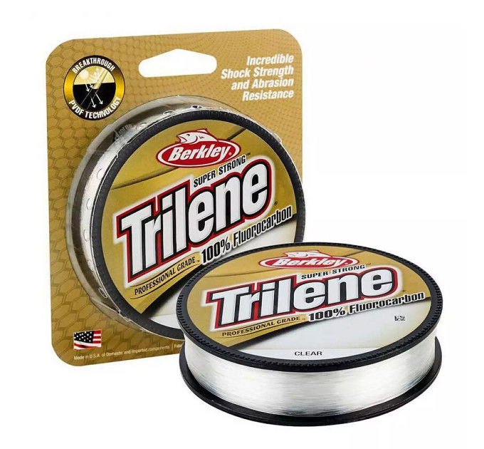 Флюорокарбон  Berkley Trilene Fluorocarbon  50m 16.5kg 0.52mm - Clear