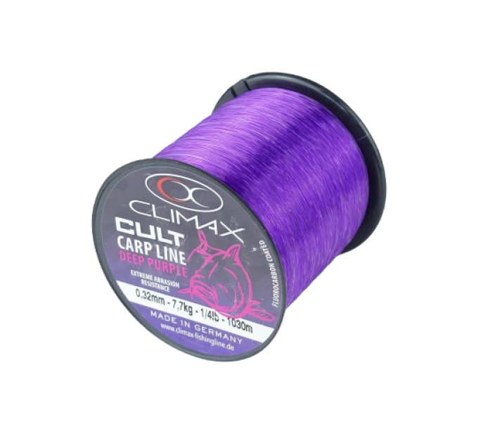 Леска CLIMAX CULT CARP LINE DEEP PURPLE 0,35mm 9,1kg (1000m)