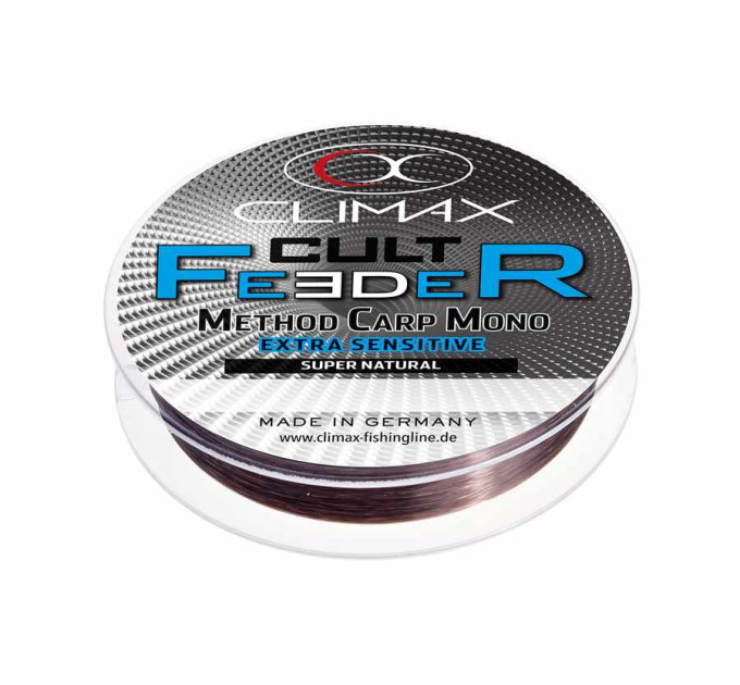 Леска Climax CULT Feeder Method Carp Mono SB 0,28mm, 6,2kg 300m dark-brown