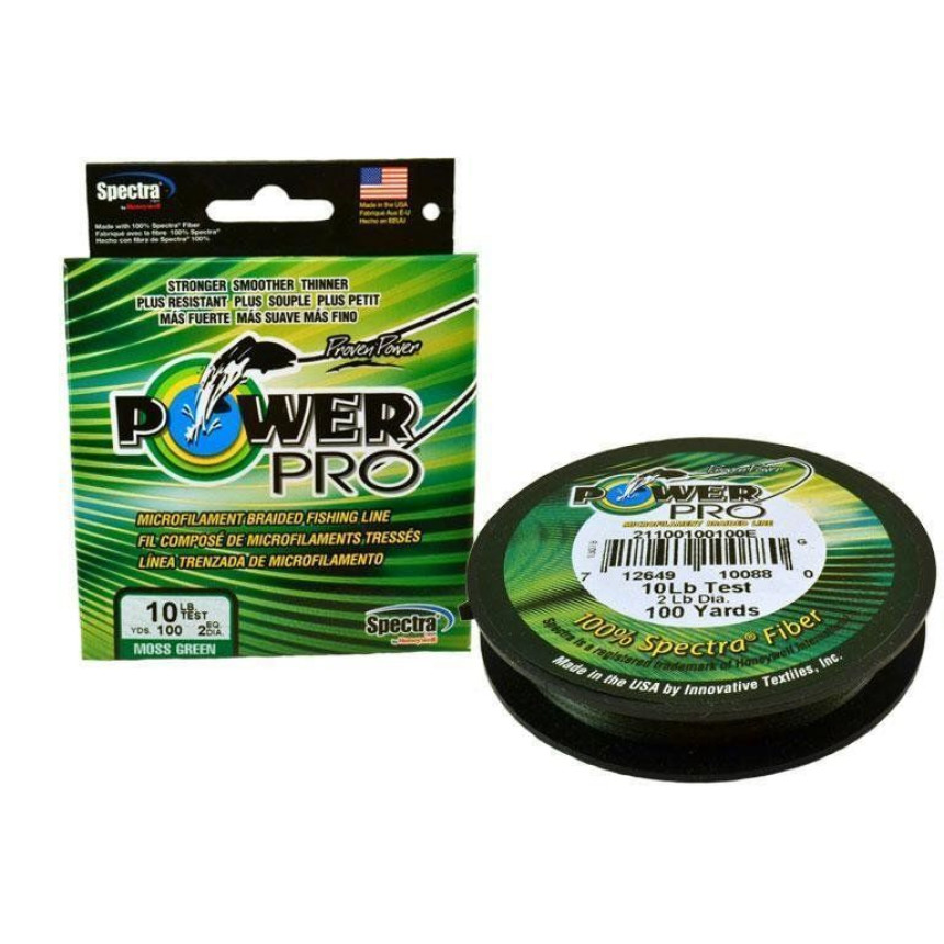 Шнур Power Pro 135m Moss Green 0.15mm 9kg/20lb, придбати у Дніпрі