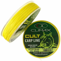 Шнур Climax Сподовый CULT SPOD BRAID 0,20mm 30lb 274 м желтый