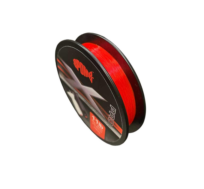 Spomb X Pro Mono 0.26mm/11lb x 300m RED - Сподова жилка
