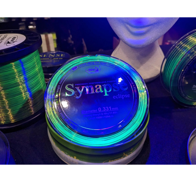 Жилка Katran Synapse Eclipse 1000m (neon-black) 0.286mm 13.55lb