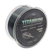Жилка Katran Titanium Feeder 300m (metalic) 0.245mm 10.55lb/4.54kg