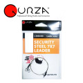 Поводок Gurza SECURITY STEEL 7x7 LEADER 800мм/0,63Ø 2шт. (Test 32kg)