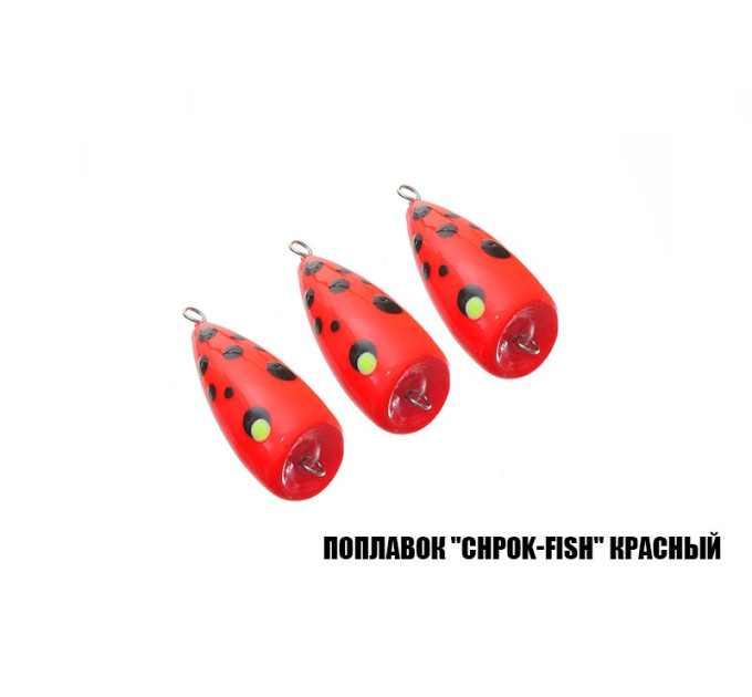 Попла-поппер ПМ chpok-fish червоний, 3г