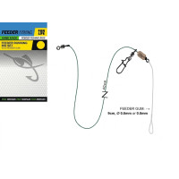 ПМ Фідерний монтаж Running Feeder Rig + Feeder GUM 0.6мм