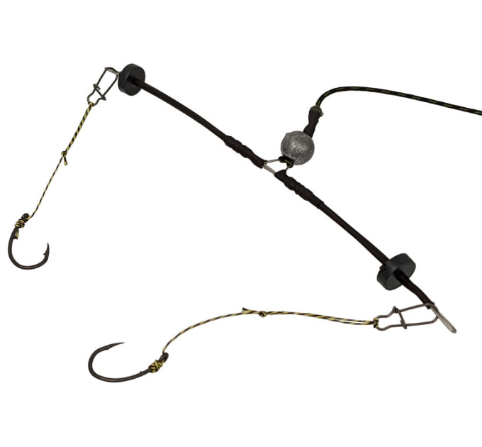 Убийца Толстолоба Silver Carp Rigs (2 крючка)