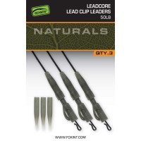 Fox Naturals Leadcore PG Lead Clip Leaders - Набір на ледкорі зі свинцевим сердечником