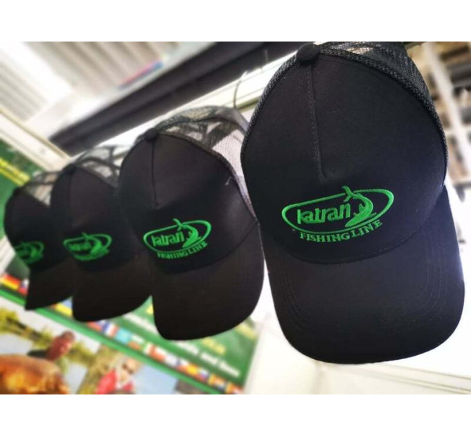 Кепка Katran black with mesh