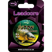Лідкор Katran Lead Core Piton 10m 45lb Camo Brown Black