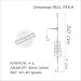Оснащення коропове ORANGE #21 River Feeder Leadcore, 80 гр., в уп. 1 шт.