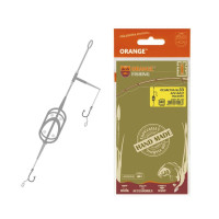 Оснащення коропове ORANGE #33 Arc Flat Metod Leadcore, для бойлу, 40 гр., в уп. 1 шт.