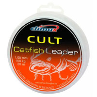 Поводковый материал Climax CULT Catfish Leader 20 м 1.00 мм, 100 кг grey