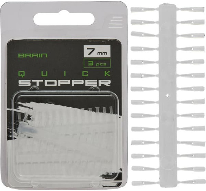 Стопори для бойлів Brain Quick Stopper 9mm (3 шт/уп) SGXA-9012-9