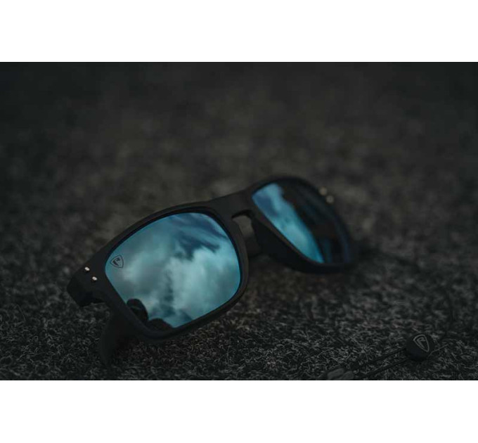 Fox Rage Transparent Black Brown Lens Mirror Blue Eyewear - Очки NSN014