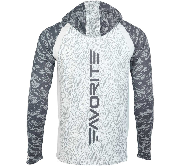 Реглан Favorite Hooded Jersey Zander M серый
