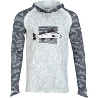 Реглан Favorite Hooded Jersey Zander M серый