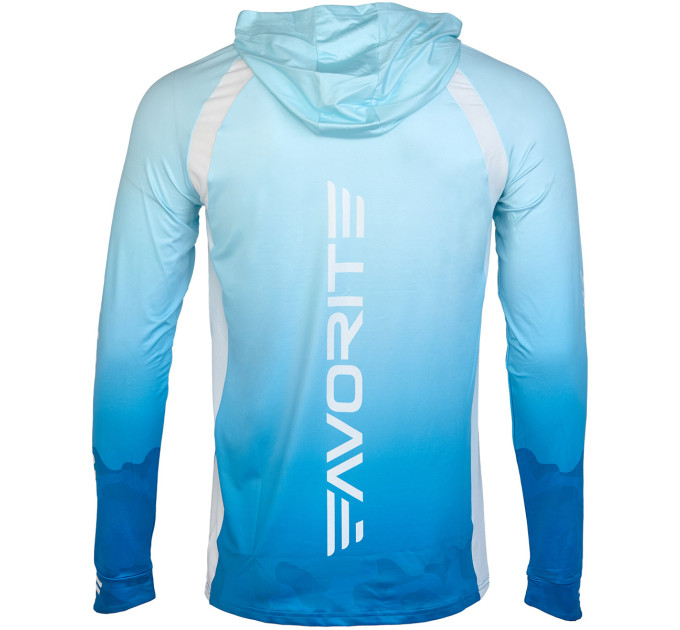Реглан Favorite Hooded Jersey F Logo XL:голубой