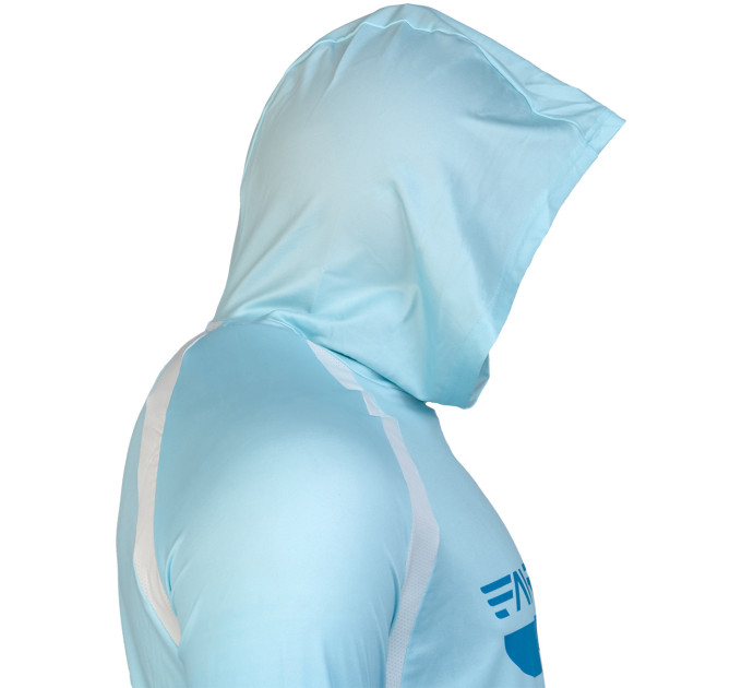 Реглан Favorite Hooded Jersey F Logo XL:голубой