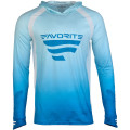 Реглан Favorite Hooded Jersey F Logo XL:голубой