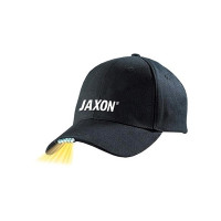Бейсболка Jaxon UJ-CZX01A с фонариком 5 диодов, черная