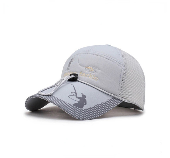 Бейсболка Fishing - Gray