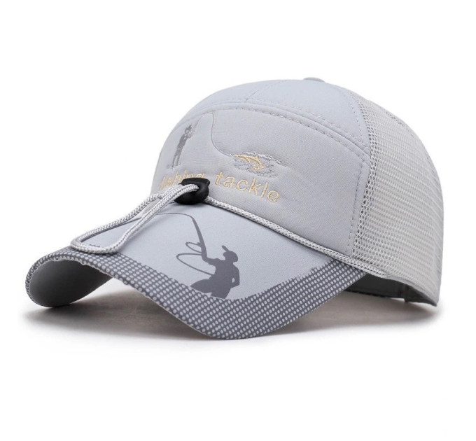 Бейсболка Fishing - Gray