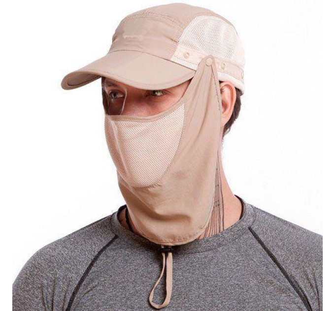Бейсболка з захистом від UV, Light Gray