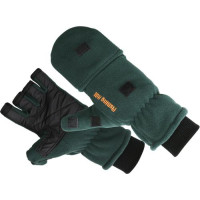 Перчатки флисовые Fishing ROI Fleece glover Dark Green XL (M502-02)