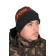Fox шапка Collection Beanie B/O черная/оранжевая CHH019