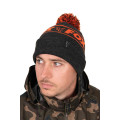 Fox шапка Collection Bobbles B/O черная/оранжевая CHH021