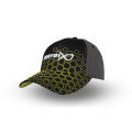 Matrix Hex Print Baseball Cap  - Black - Кепка