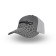 Matrix Hex Print Baseball Cap  - Grey - Кепка