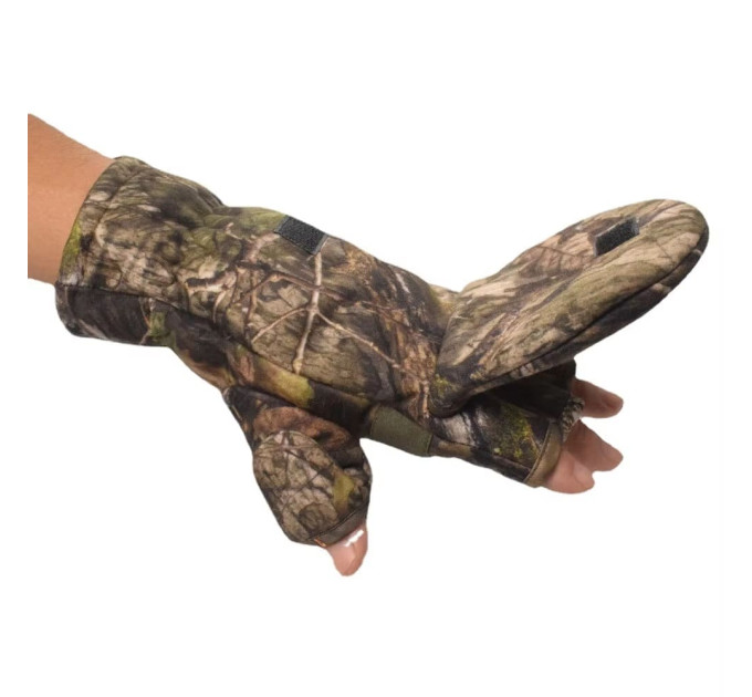 Перчатки-рукавиці зимові Velcro Camouflage, L