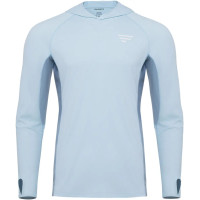 Реглан Favorite Hooded Jersey Basic M sun protect light blue