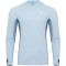 Реглан Favorite Hooded Jersey Basic M sun protect light blue