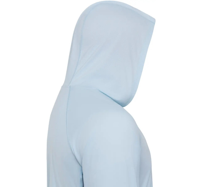 Реглан Favorite Hooded Jersey Basic M sun protect light blue