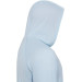 Реглан Favorite Hooded Jersey Basic M sun protect light blue