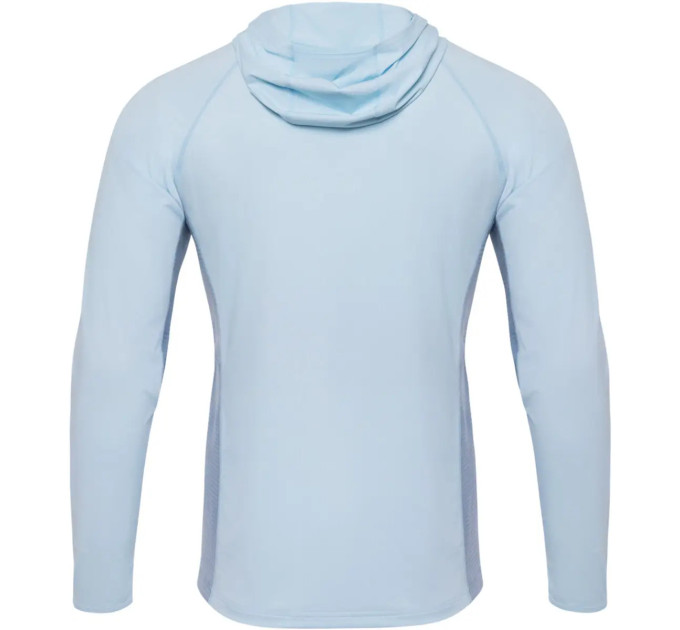 Реглан Favorite Hooded Jersey Basic M sun protect light blue