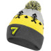 Шапка Select Skeleton 58 gray/yellow