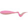 Силикон Jackall Rhythm Curly 5 Bubble Gum Pink/Pearl White (5шт/уп)
