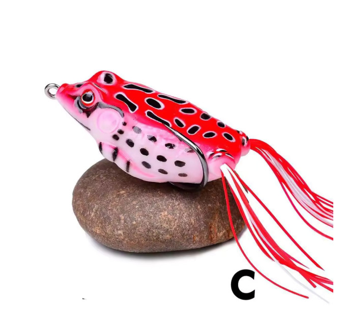 Frog Bait DaKi 44mm - 5g, Жаба з бахромою, к. C