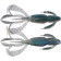 Силикон Keitech Crazy Flapper 2 EA#22 electric silver shi
